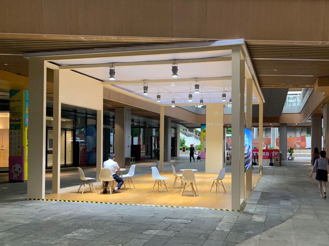 小鵬汽車快閃店設(shè)計(jì)搭建