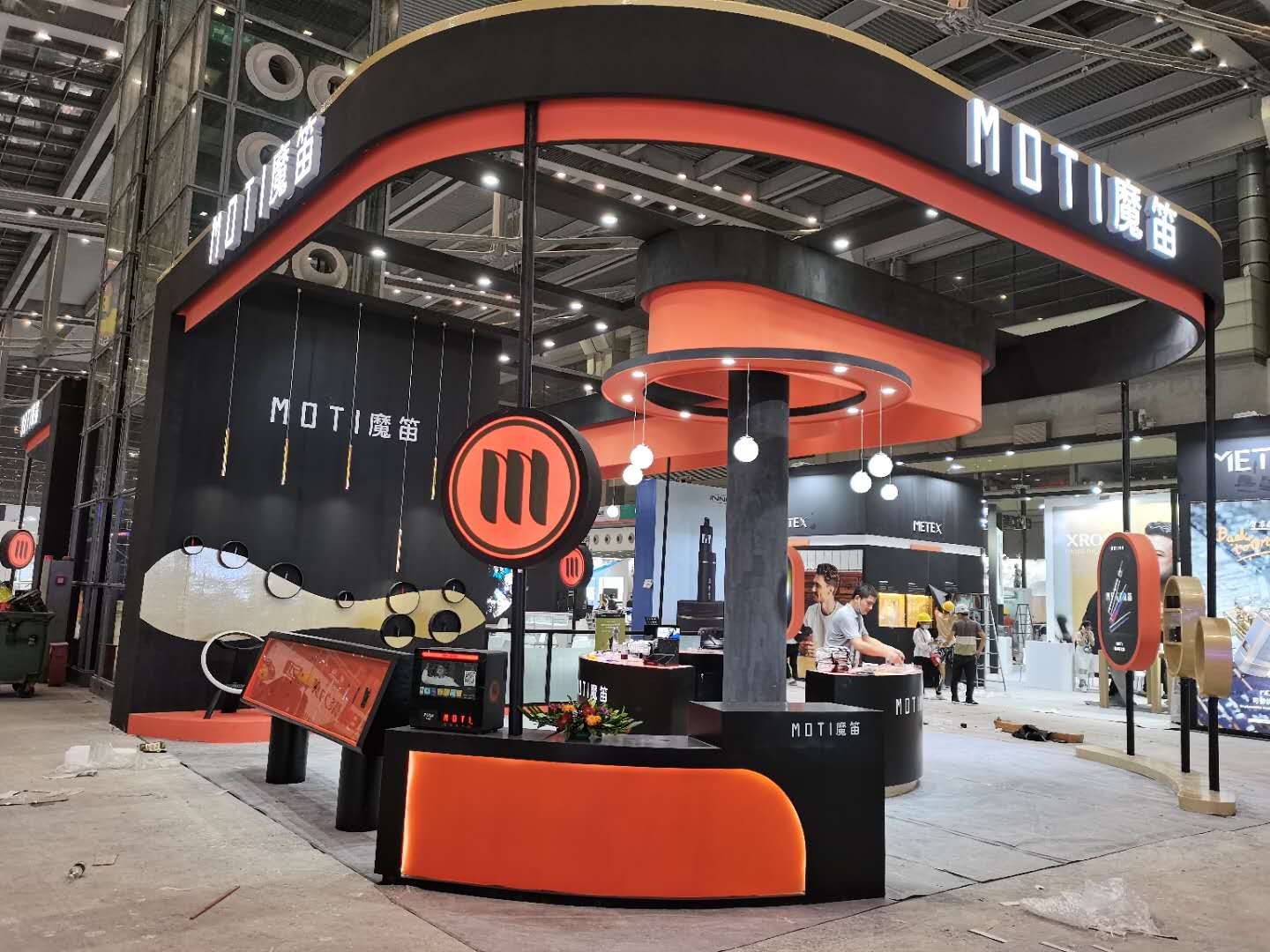 魔笛深圳電子煙展展臺設(shè)計(jì)搭建