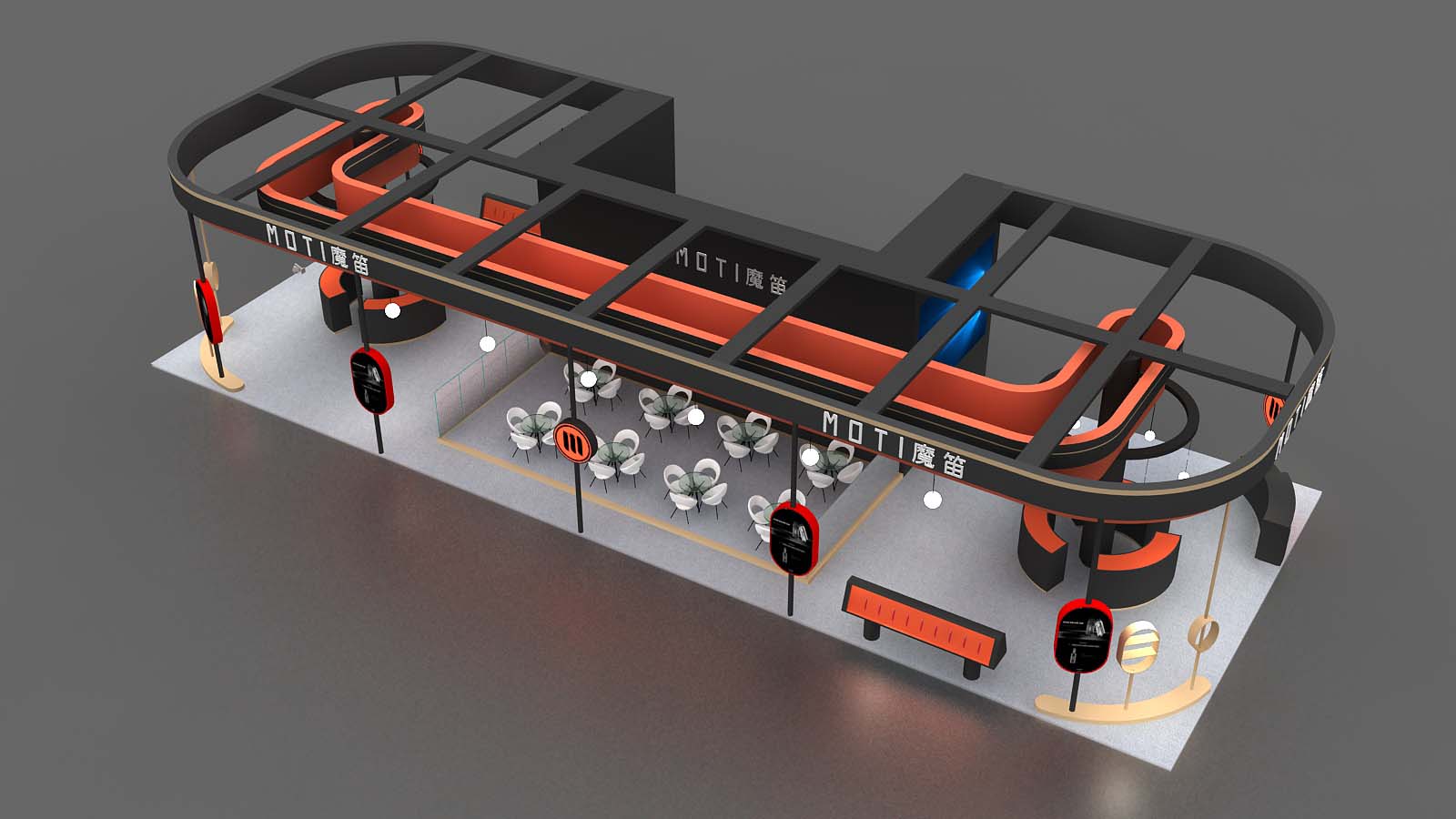 魔笛深圳電子煙展展臺設(shè)計(jì)搭建