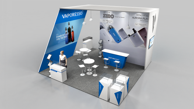 展覽展臺設(shè)計展現(xiàn)公司整體魅力的突破點(圖1)