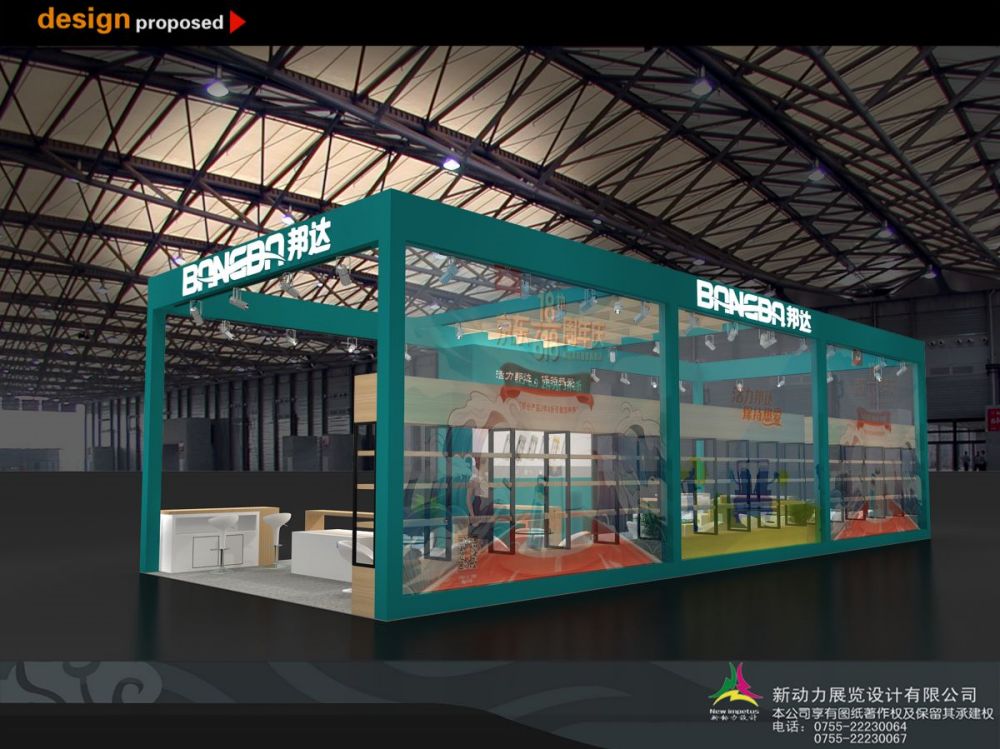 國外展臺搭建應該如何將多媒體與展廳的設計相結合(圖1)