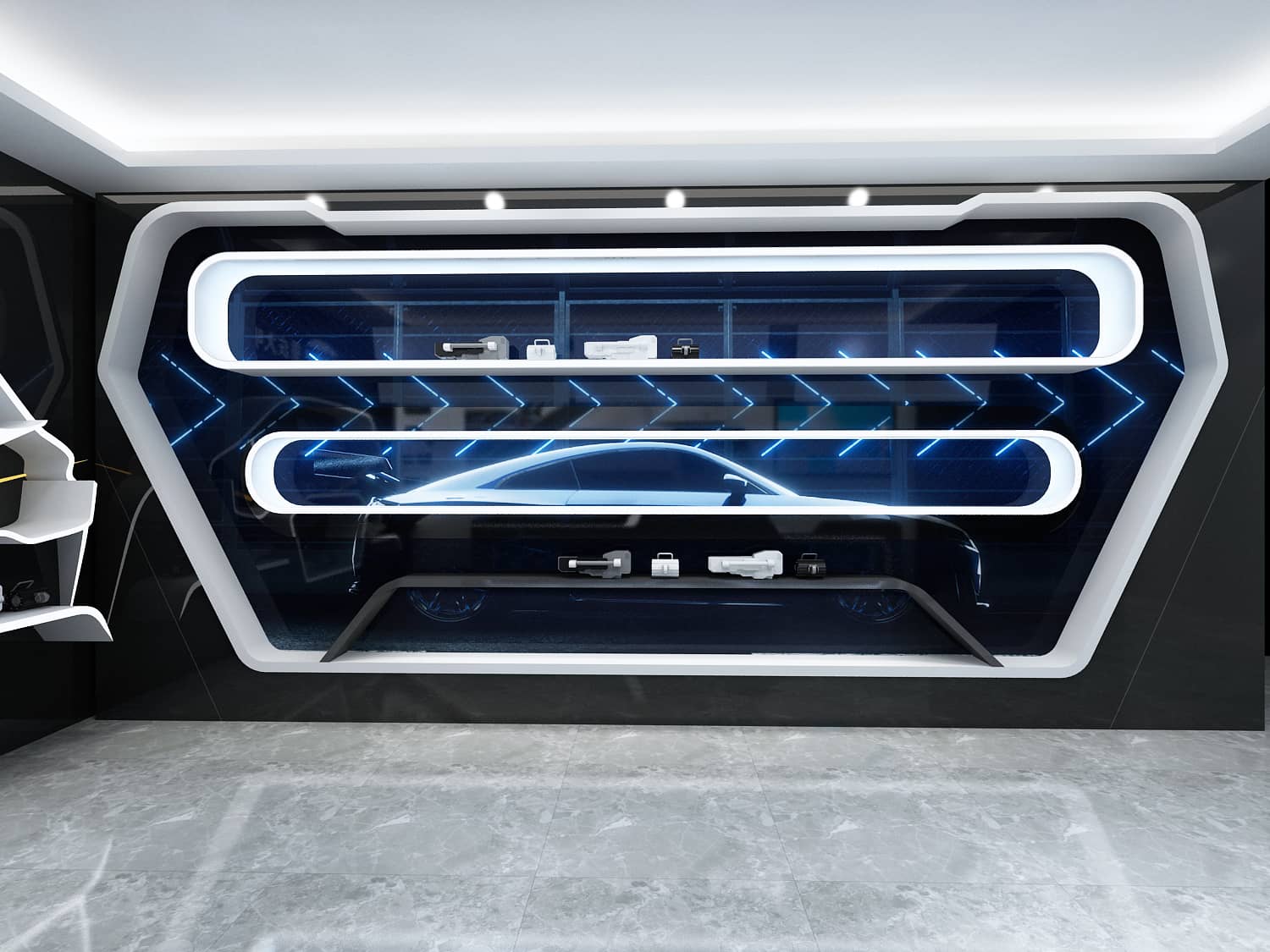 【大明汽車】重慶展廳設(shè)計