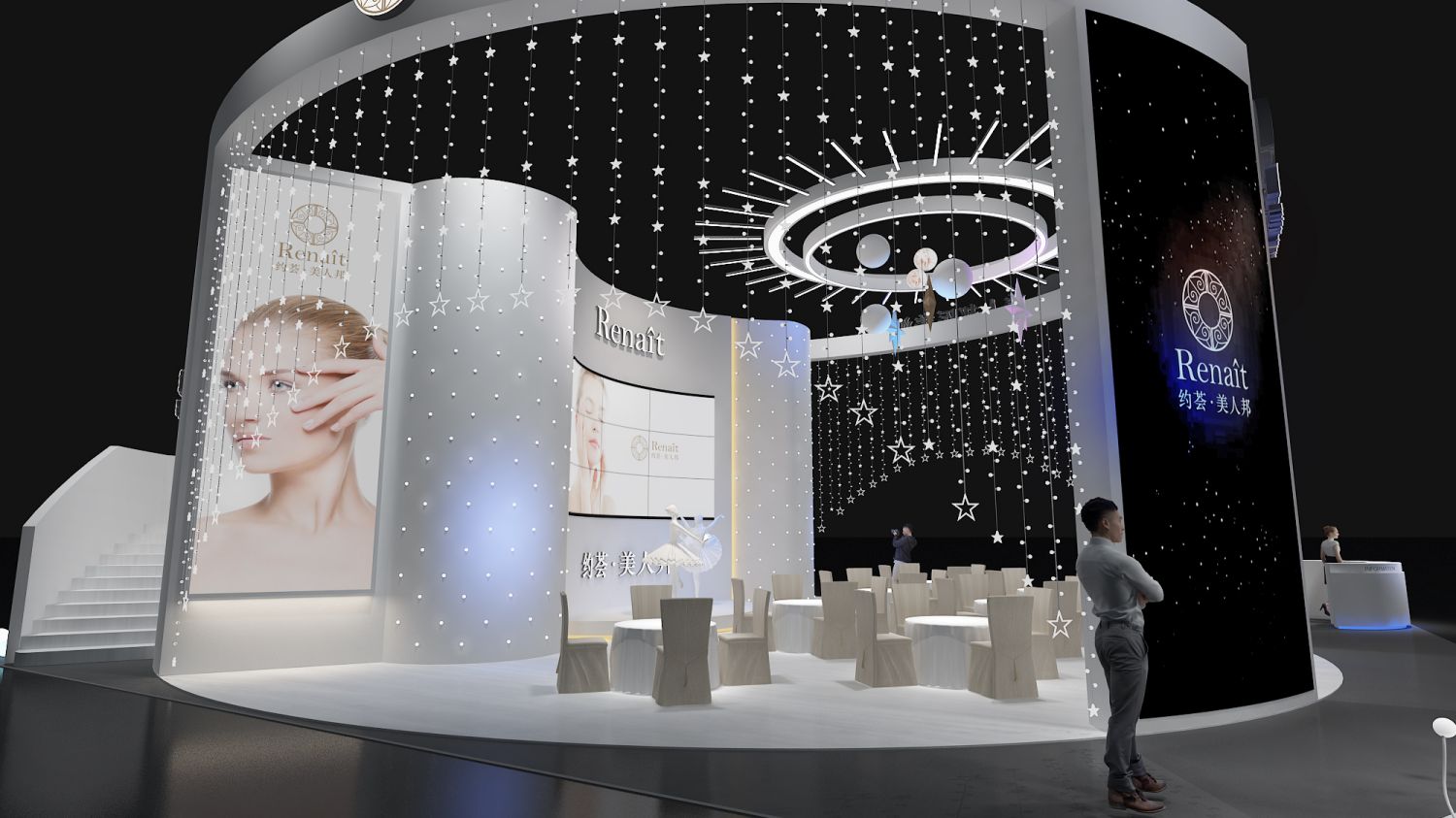 展會搭建公司價(jià)格展廳設(shè)計(jì)布局細(xì)節(jié)和主題(圖1)