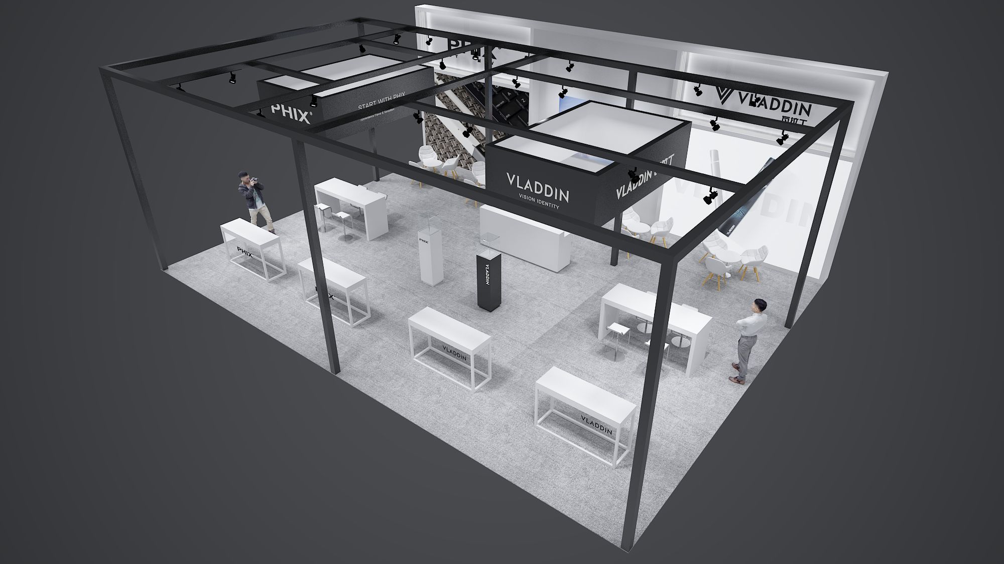 展覽顯示設(shè)計及其組成元素展會設(shè)計制作(圖1)