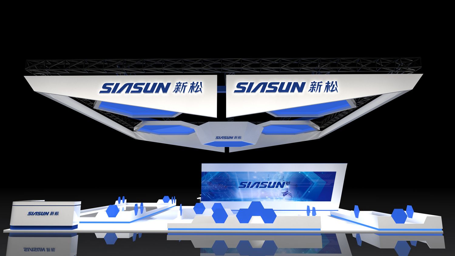 深圳展會(huì)布置搭建：從功能到視覺的全面打造(圖1)