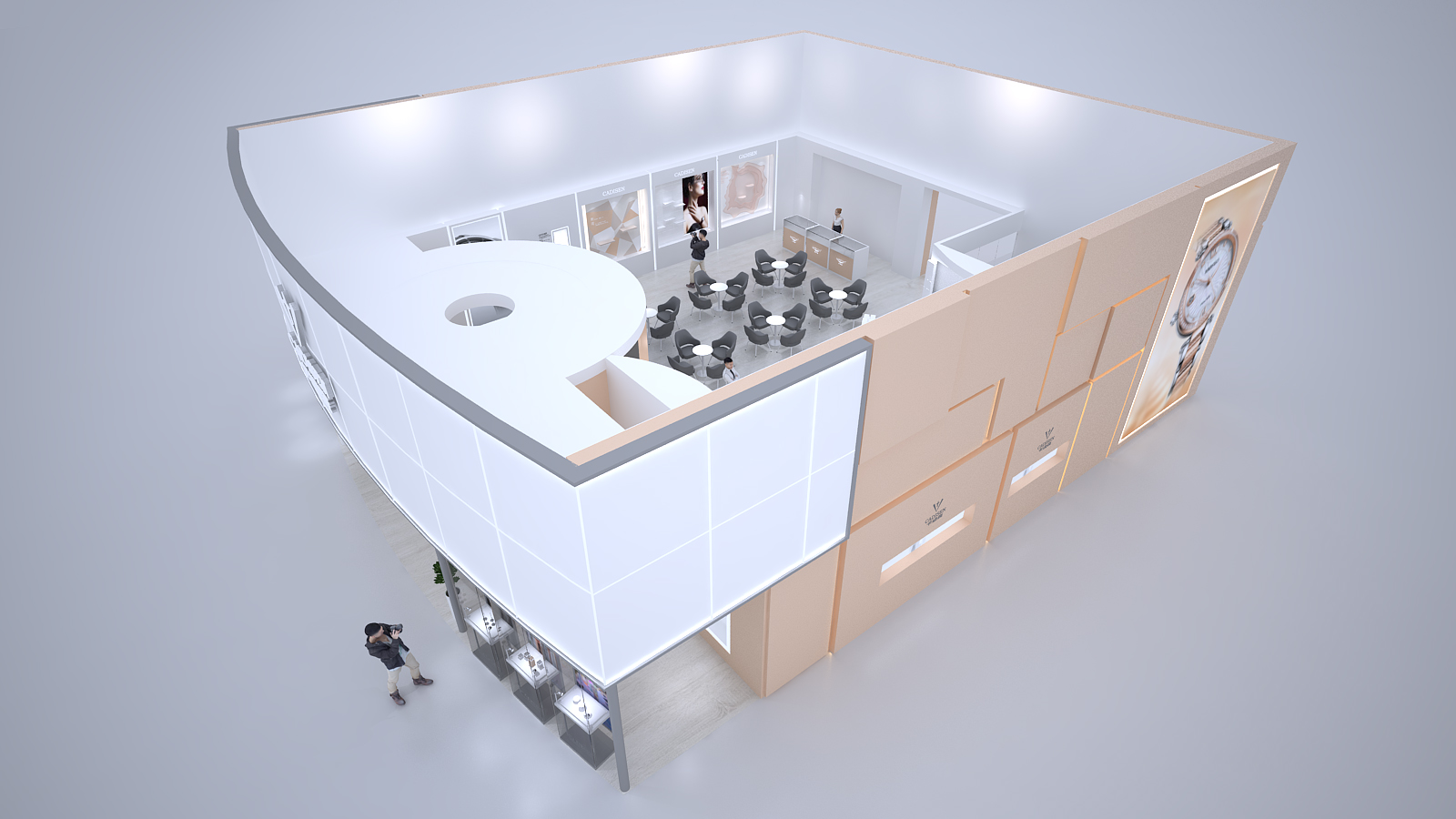 美國鼓舞人心的展示設計(圖1) 美國鼓舞人心的展示設計(圖1)