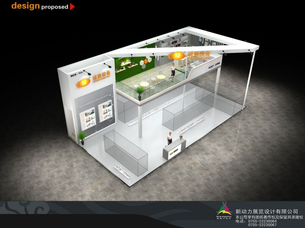 會展搭建展廳設計有什么作用，如何運用擬真化(圖1)