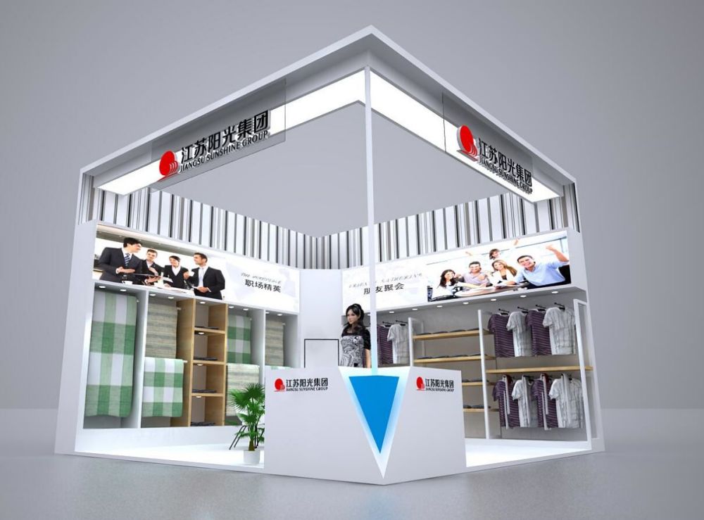 珠海36平米展臺(tái)搭建怎么做好的展覽搭建公司(圖1)