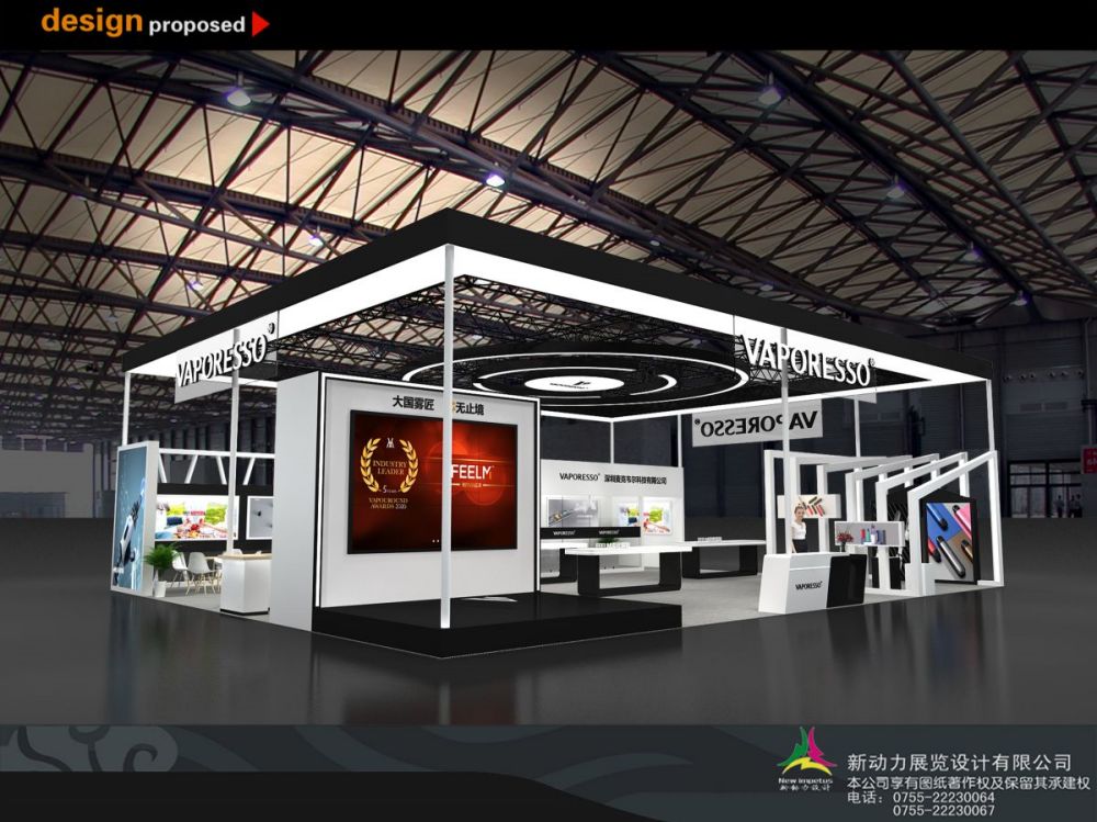 展會(huì)展覽設(shè)計(jì):展覽展示設(shè)計(jì)的分類(lèi)有哪些(圖1)