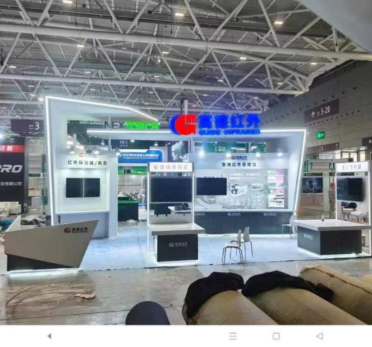 美國展會搭建裝修的材質(zhì)與技巧