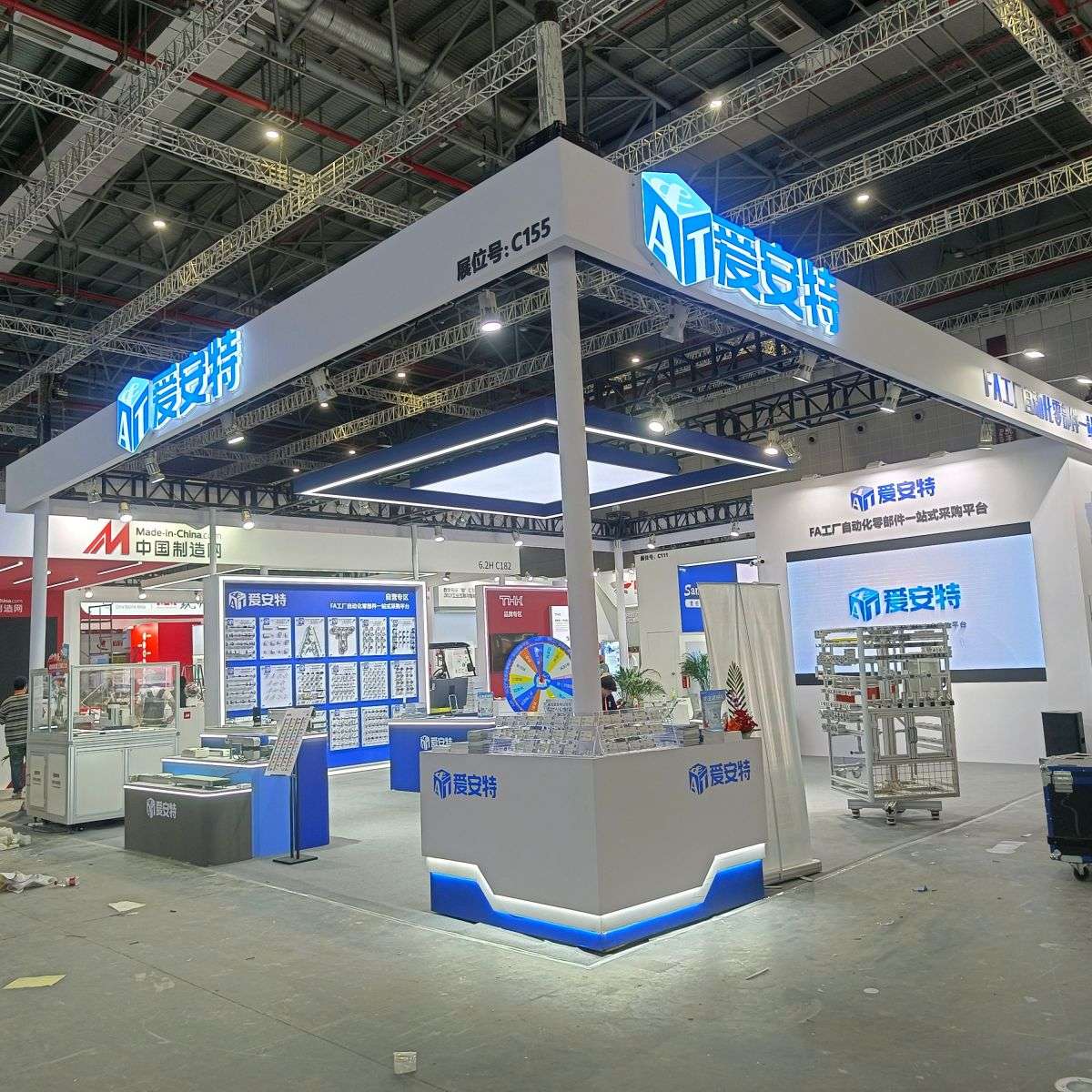 美國展位設(shè)計的創(chuàng)意靈感來源